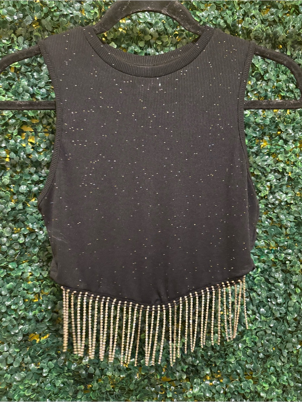 🔥Party Top with False Rhinestones